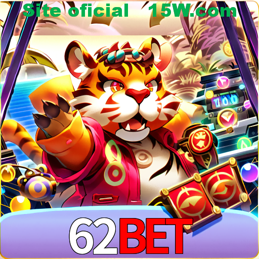 Imagem promocional da 62Bet mostrando a plataforma e suas vantagens